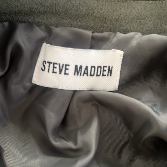 Not Your Baby Faux Suede Jacket - Green - Picture 5 of 7